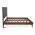 thumbnail image 5 of World Interiors Vallarta Mango Wood Two Tone King Bed in Brown, 5 of 6