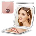 thumbnail image 1 of Espejo de aumento PIMPLEGO 30X Pocket Travel con pinzas, 1 of 6