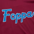 thumbnail image 6 of Men's Mitchell & Ness Peter Forsberg Burgundy Colorado Avalanche Premium Nickname Vintage Logo T-Shirt, 6 of 6