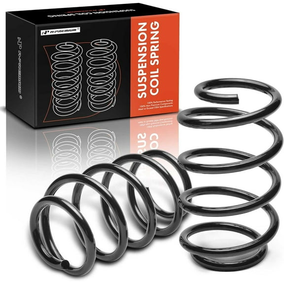 A-Premium 2Pcs Rear Left and Right Suspension Coil Spring Set Compatible with Jeep Grand Cherokee 2006 2007 2008 2009 2010, Driver and Passenger Side, Replace# 5290638AA