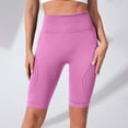 thumbnail image 5 of idosla 3D Anti Cellulite Leggings for Women Slim Compression Bermuda Short Push-Up Sculpting Yoga Pants Fitness Workout Short (Red, L), 5 of 7