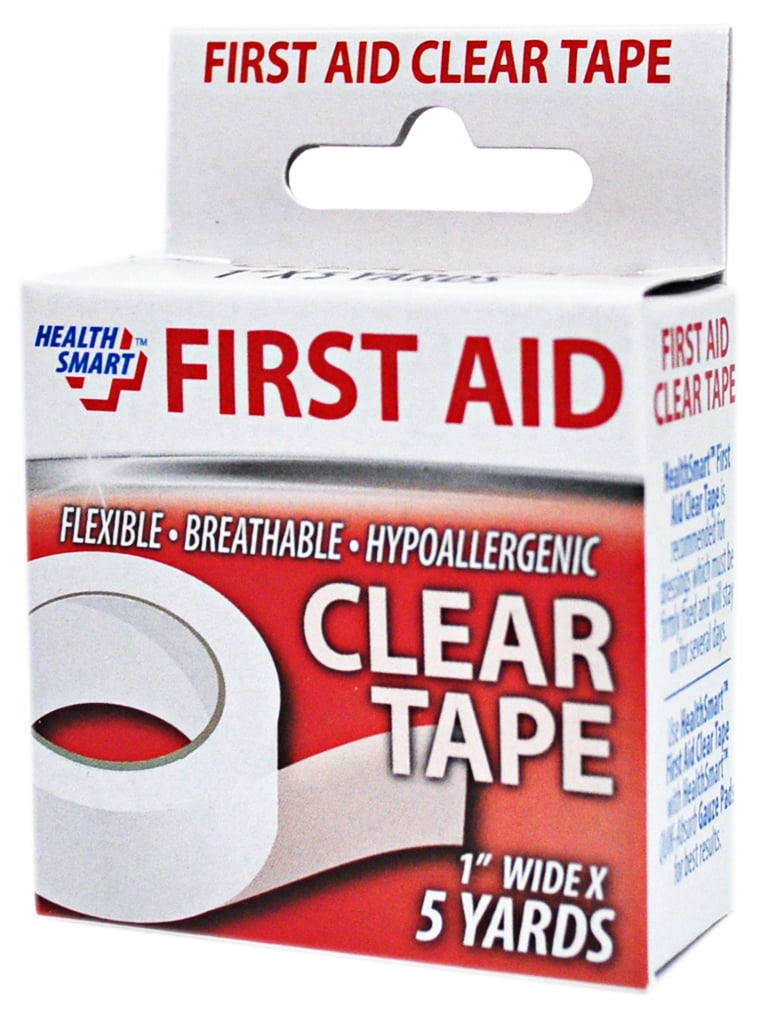 Health Smart First Aid Adhesive Clear Tape