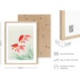 thumbnail image 3 of Haus and Hues Japanese Wall Art - Japanese Goldfish Artwork Framed Print, Asian Wall Art Posters for Room Aesthetic Japandi Wall Art, Modern Framed Wall Art Japanese Art Decor (Beige Framed 24x36), 3 of 6