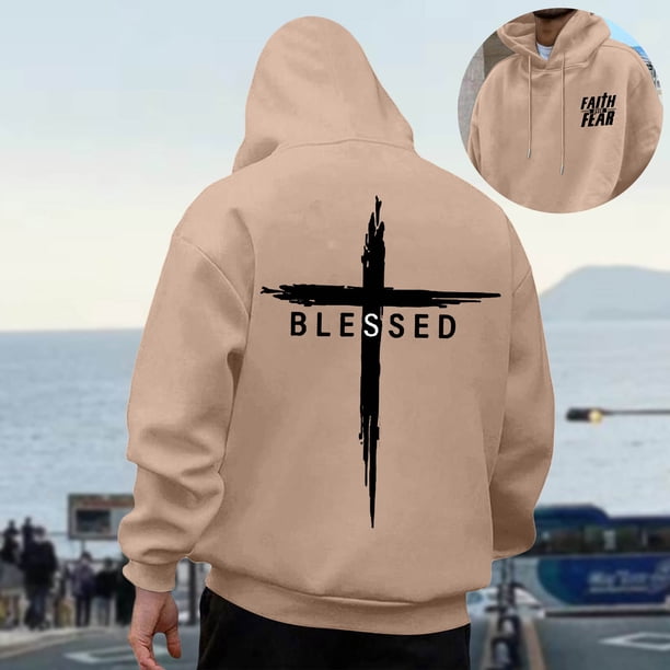 WILLBEST Sudadera con Capucha para Hombre, De Manga Larga, Informal, con Diseño Estampado para Uso Diario y Actividades Al Aire Libre, Cómoda Sudadera con Capucha para Otoño e Invierno. XGrande