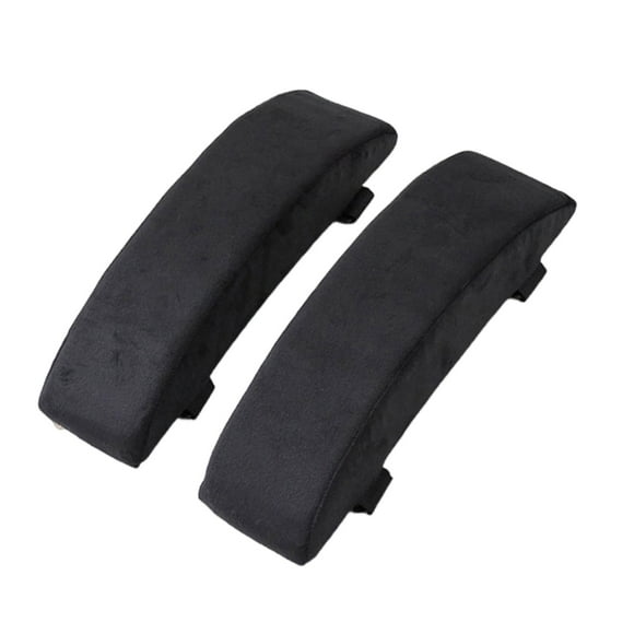 Abbracc Coussin d'Accoudoir de Chaise Compact pour Fauteuils Inclinables à Domicile Chaise d'Ordinateur Noir