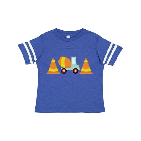 

Inktastic Cement Mixer Construction Gift Toddler Boy Girl T-Shirt