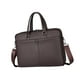 thumbnail image 2 of Bolso de negocios para hombre, maletín, bolso de mano, bolso para ordenador, para viajes de negocios, trabajo de oficina PU marrón, 2 of 8
