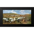 thumbnail image 2 of Russell, Charles M. 14x9 Black Modern Framed Museum Art Print Titled - Cowboy Camp During The Roundup, 2 of 5