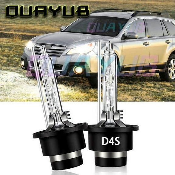 2x New D4S Xenon HID Headlight Bulbs 6000K Replace set For Subaru Legacy 2015-2017 Low Beam