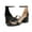BLACK/PU, variant on Women's Fashion Low Chunky Heel Sandals Open Toe Ankle Strap Dress Heel Shoes LOW-CHUNK