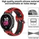 thumbnail image 2 of Sport Watch Bands Compatible with Samsung Galaxy Watch Active 40mm/Galaxy Watch 4/Active 2 40mm 44mm/Galaxy Watch 3 41mm Bands,20mm Soft Silicone Wate, 2 of 4