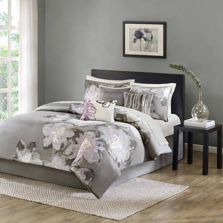 Home Essence Jasmine 7 Piece Cotton Bedding Comforter Set