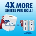 thumbnail image 4 of Papel higiénico Charmin Ultra Strong, 6 mega rollos, 24 unidades, tamaño normal, 4 of 8