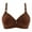 Coffee, variant on asdoklhq Summer Fall Sports Bras for Women 2026,Womens Fashion Plus Women Bras Double Breasted Comfortable Breathable Anti-exhaust Base Solid Non-Steel Ring Non-Magnetic Buckle Underwear