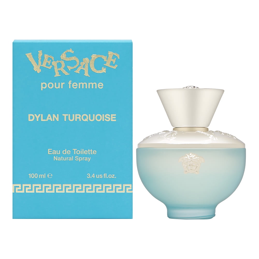 Versace Dylan Turquoise Eau de Toilette, Floral Feminine Perfume
