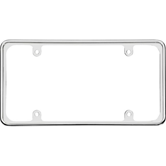 Cruiser Accessories Perimeter, Chrome License Plate Frame