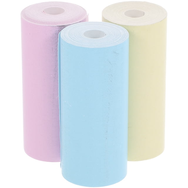 Miangastore 3 Rouleaux d'Autocollants de Correction Multifonctions Décalcomanies de Correction Amovibles Papiers de Correction d'Écriture