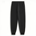thumbnail image 4 of Chiccall Mens Wide Leg Sweatpants Baggy Elastic Waist Drawstring Joggers Elastic Bottom Casual Workout Trousers with Pockets, 4 of 6