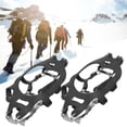 thumbnail image 4 of Puntas Antideslizantes, 18 Dientes Crampones Grip Mountain Road Para Escalar Snow Mountain Climbing Mud, 4 of 8