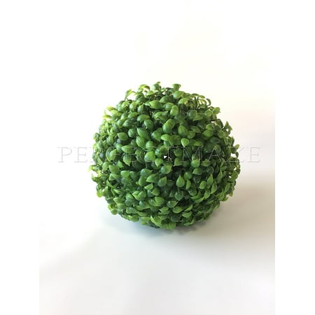 - Perfectmaze Boxwood Ball-shaped Artificial Topiary Sphere Pomander Orb Indoor Outdoor Centerpiece(4 Inches)