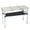 White, variant on Folding Camping Table, 3 Adjustable Heights, Mesh Shelf, 110lb Capacity for Camping/Picnics/Beach/Patio