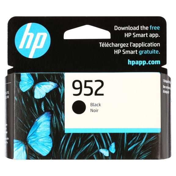 HP 952 Ink Cartridge, Black (F6U15AN)