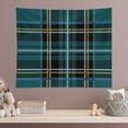thumbnail image 5 of Traditional Blue Tartan Wall Tapestry 50"x60" Lightweight, Wrinkle-Resistant Hanging Blanket for Bedroom Living Room Decor, 5 of 6