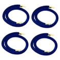 thumbnail image 5 of figatia 4 Pieces Velvet Stanchion Rope Accessory 150cm/59inch for Food Service Lines Blue, 5 of 8