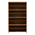 thumbnail image 2 of Bamboo Shoe Organizer Cabinet - 9 Adjustable Shelves (Space Saving Design), 2 of 9