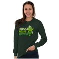 thumbnail image 4 of Reduce Reuse Recycle Woodsy Owl Long Sleeve TShirt Men Women Brisco Brands 3X, 4 of 6