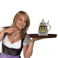 thumbnail image 5 of Oktoberfest Haus Multicolor Ceramic Bayern Coat of Arms Engraved Beer Stein with Engraved Metal Lid 0.75 L, 5 of 6