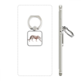 thumbnail image 1 of support Universel pour Téléphone Portable Carré animal Marron Guépard, 1 of 3