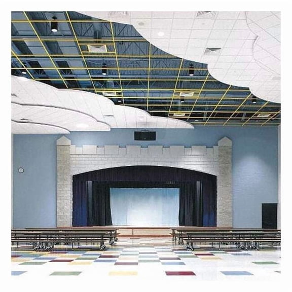 Armstrong Ceiling Tile,24 in L,24 in W,PK16 1728AAD