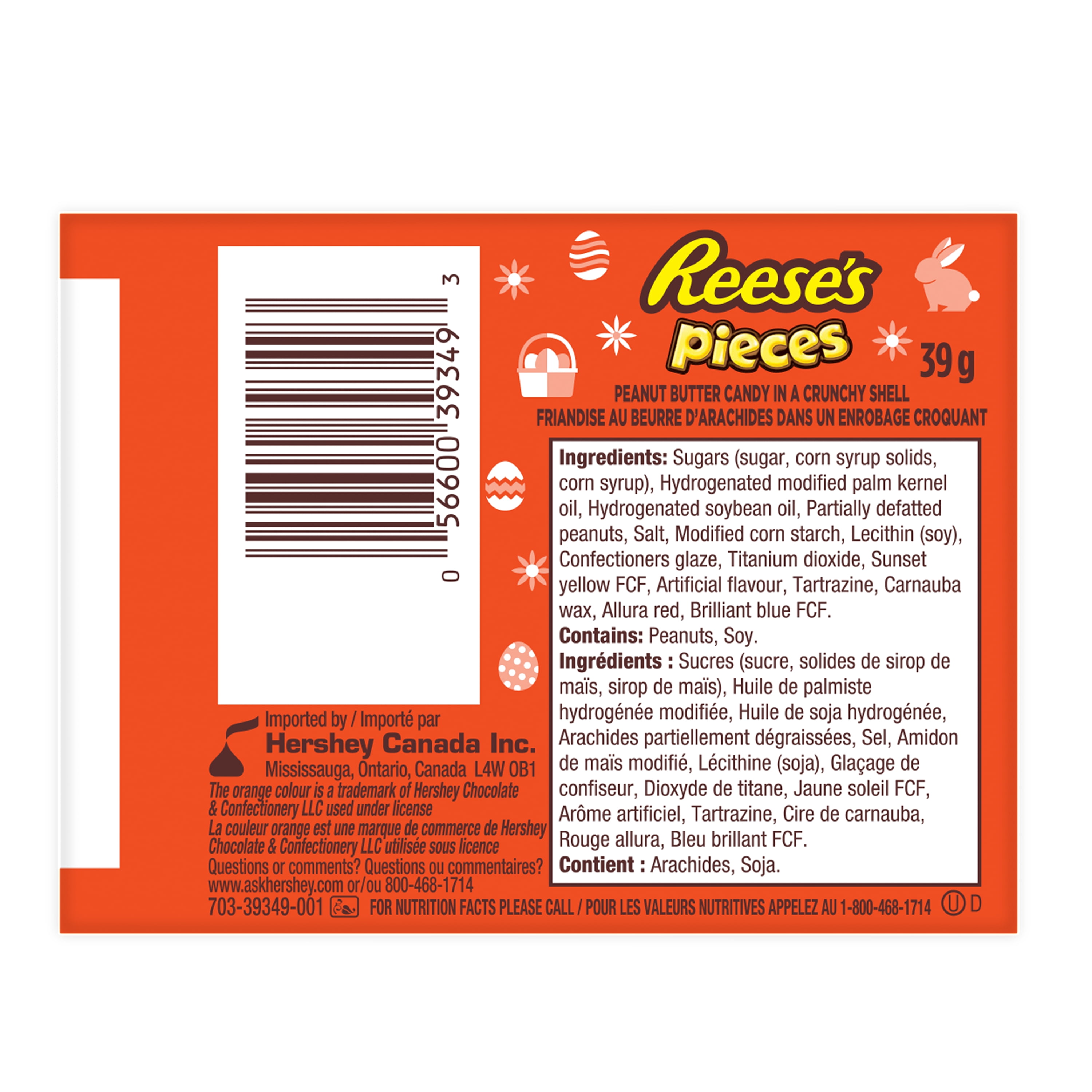 Reese's Pieces Cane 39g