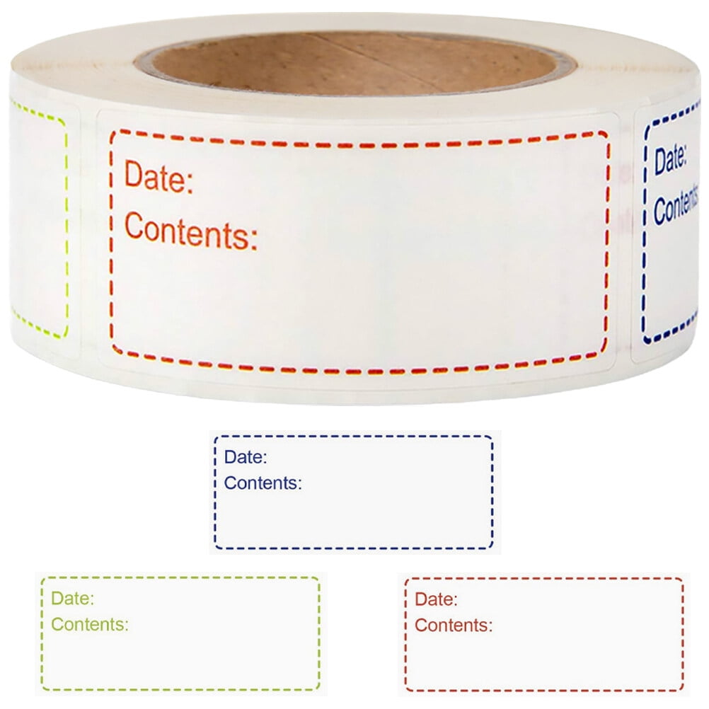 Label sticker 1 Roll of Multifunction Bottle Labels Blank Bottle