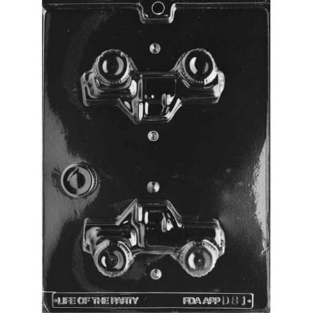 Imprinted Chocolate - Cybrtrayd Life of the Party D081 3D 4X4 Truck Chocolate Candy Mold in Sealed Protective Poly Bag Imprinted with Copyrighted Cybrtrayd Molding Instructions