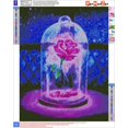 thumbnail image 2 of Rose DIY 5D Diamond Painting Full Set, Crystal Rhinestone Bordado Pintura Diamante Decoración para la decoración de la pared del hogar - 40X50cm Adepaton LL-2089, 2 of 7