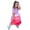 Pink, variant on WOYY Toddler Girls Tulle Layered Puffy Skirt Rainbow Birthday Party Tutu Skirt, Sizes 2-3