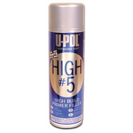 U-POL Products UP0763 High #5 1K High Build Primer, White,