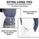 thumbnail image 5 of Adjustable Bib Apron with Pockets for Kitchen Use, 2 Pack, Black, 5 of 5