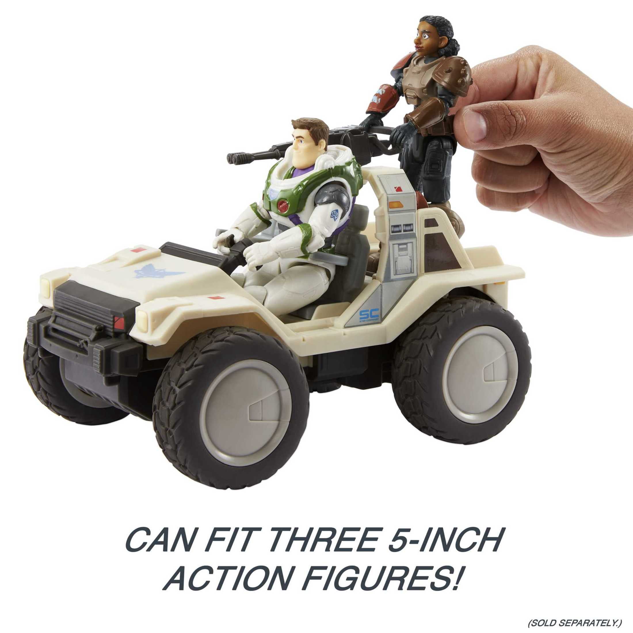 Hot Wheels RC Disney and Pixar Lightyear Battery-Powered Remote-Control Space Commander ATV