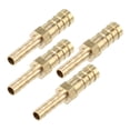 thumbnail image 1 of 4 piezas 8 mm - 5 mm de forma recta espiga para manguera tubo de púas recto accesorio de tubería conector de manguera de latón, 1 of 1