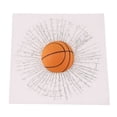 thumbnail image 2 of Ximing 3D Ball Hits Car Body Window Sticker Self Adhesive Decal Orange+Black, 2 of 9