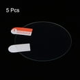 thumbnail image 3 of Uxcell 47mm Dia 0.22mm Thick Round High Definition Soft PET Watch Screen Protectors 5 Pack, 3 of 7