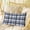 Blue, variant on Teal Black Plaid Queen Size Pillow Cover, Pillowcase Protectors with Zipper, Breathable Decorative Throw Pillow Case Cover, Farmhouse Teal Black Checkered Pillow Shams for Couch Sofa 20x30Inch