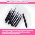 thumbnail image 7 of RAGUPEL Micro Eyebrow Brush Set with Cap 50Pcs Eyelash Spoolies Comb Brow Lamination Brush Mini Spoolie for Eyelash Extensions Lash Lift Tools, 7 of 7