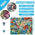thumbnail image 4 of PVCS 1000 Pieces Cartoon Puzzles Machine Age Puzzles Kids Adult Intelligence Puzzles, 4 of 9