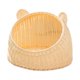 thumbnail image 3 of Cama de dormir Yinane Casa para gatos Tejido de mimbre Cojín transpirable para perros y gatos 45cmx35cm, 3 of 8