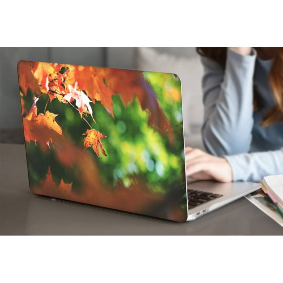 Hard Protective Shell Case Cover Compatible MacBook Pro 16" 2023 2022 2021 M2 A2780 & A2485 M1 Cable Tie, Plants series 0429