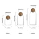 thumbnail image 5 of Airtight Borosilicate Glass Canister For Kitchen Modern Decorative Small Container Jar for Home Decor, 5 of 5
